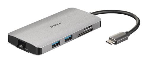 D-Link DUB-M810 - Docking station - USB-C / Thunderbolt 3 - HDMI - GigE